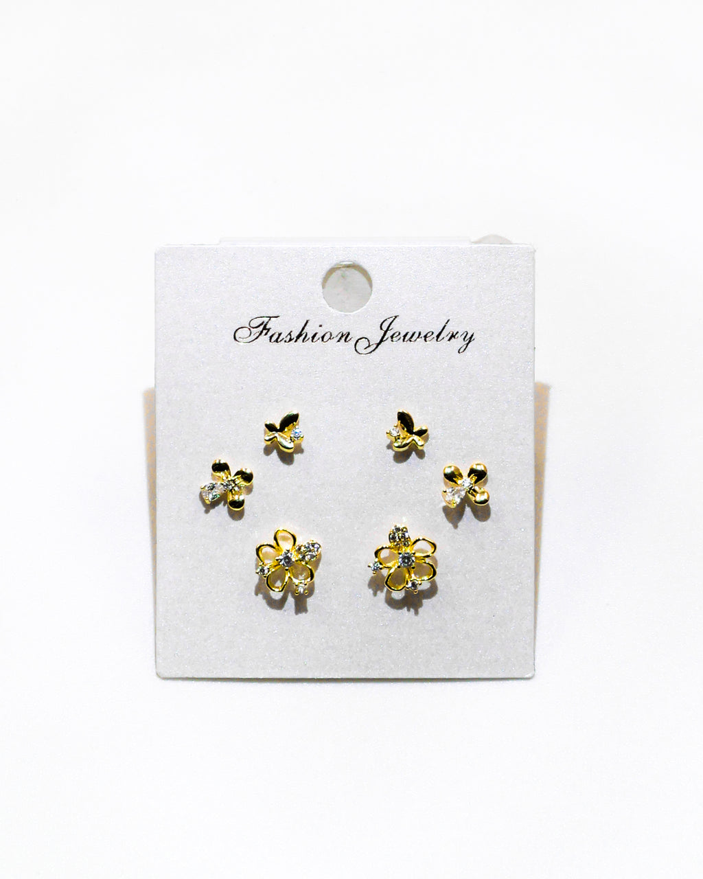 Set Aretes X3 - M19 Oro Laminado