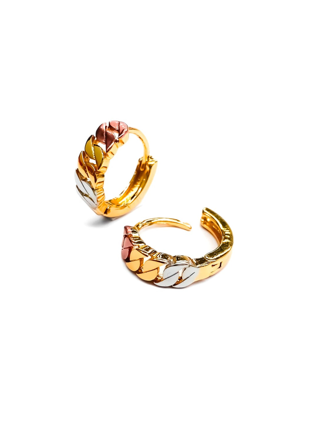ARETES HUGGIES M22 - ORO LAMINADO