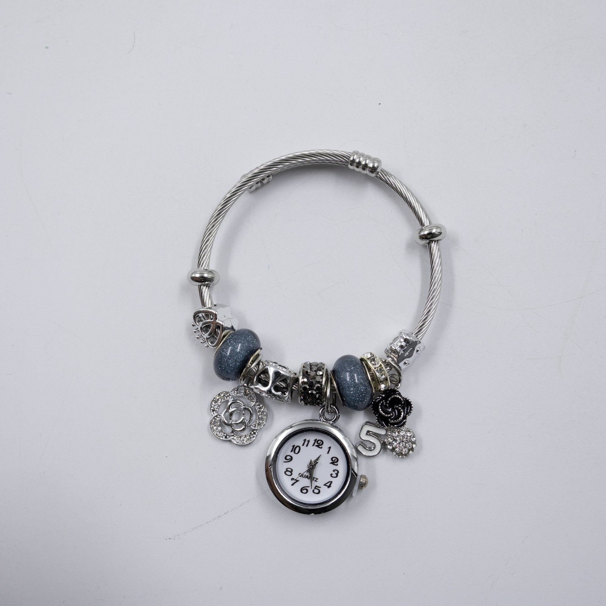 Pulsera tipo Pandora Plateadas M22 Oro Laminado