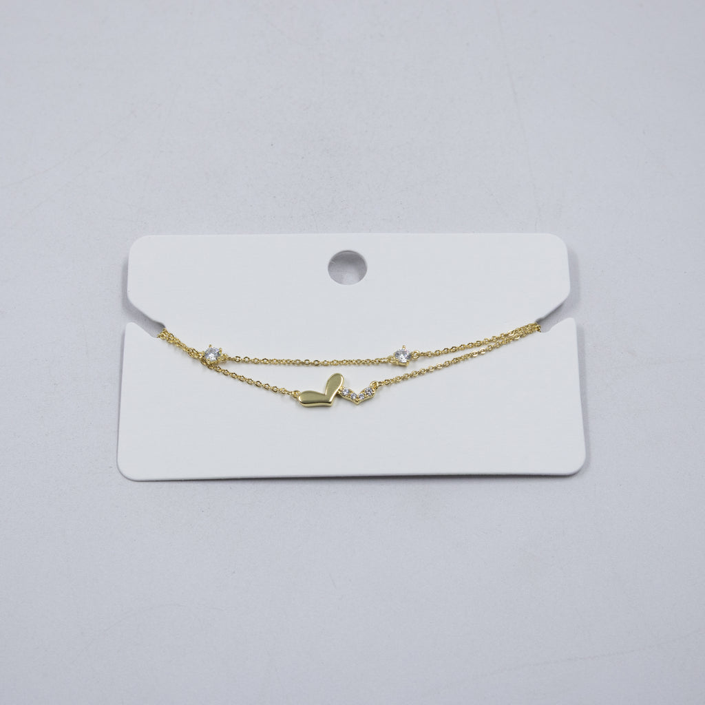 Pulsera Dorada Ansheli M6 Oro Laminado