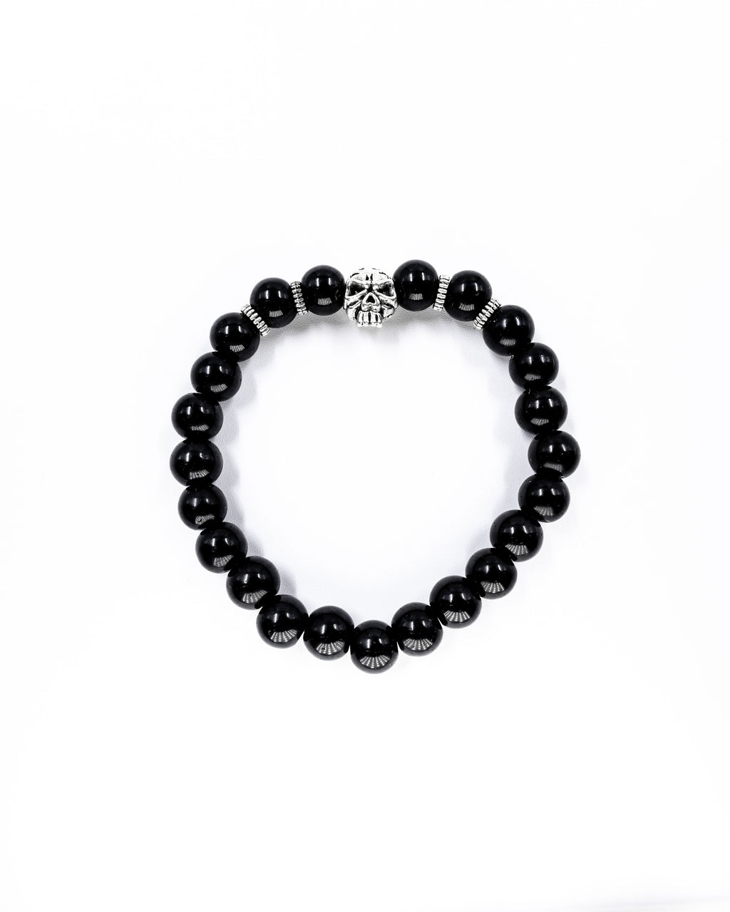 Pulsera de cuentas con Dije M2 Acero Inoxidable