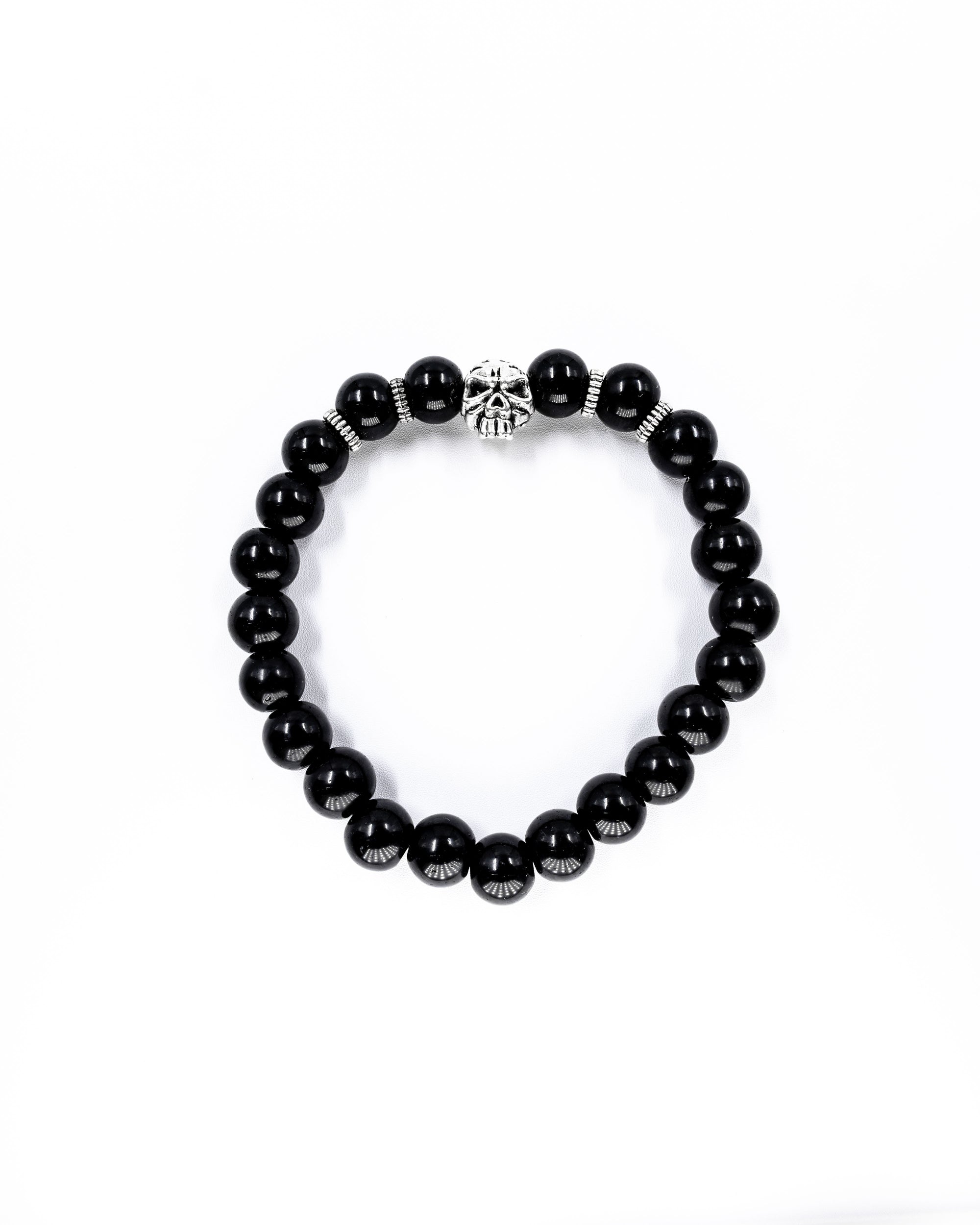Pulsera de cuentas con Dije M2 Acero Inoxidable