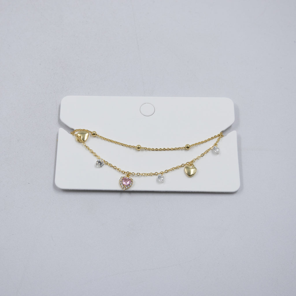 Pulsera Dorada Ansheli M19 Oro Laminado
