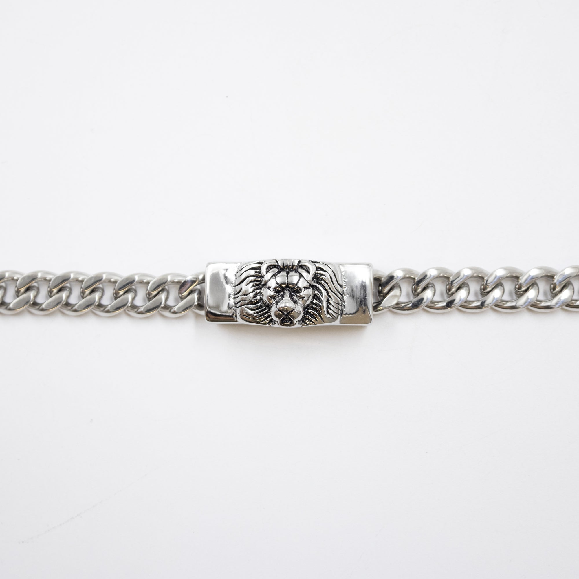 Pulseras Plateadas M1 Acero Inoxidable