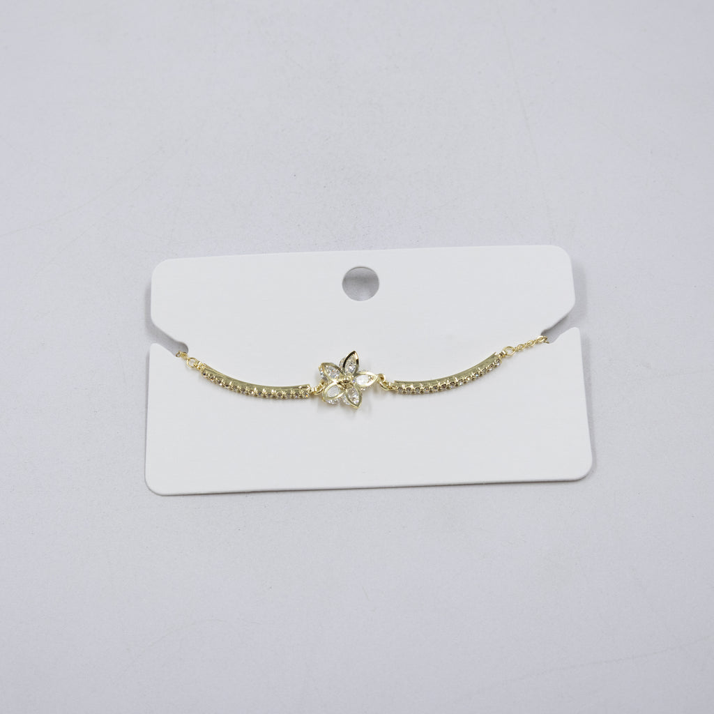 Pulsera Dorada Ansheli M8 Oro Laminado