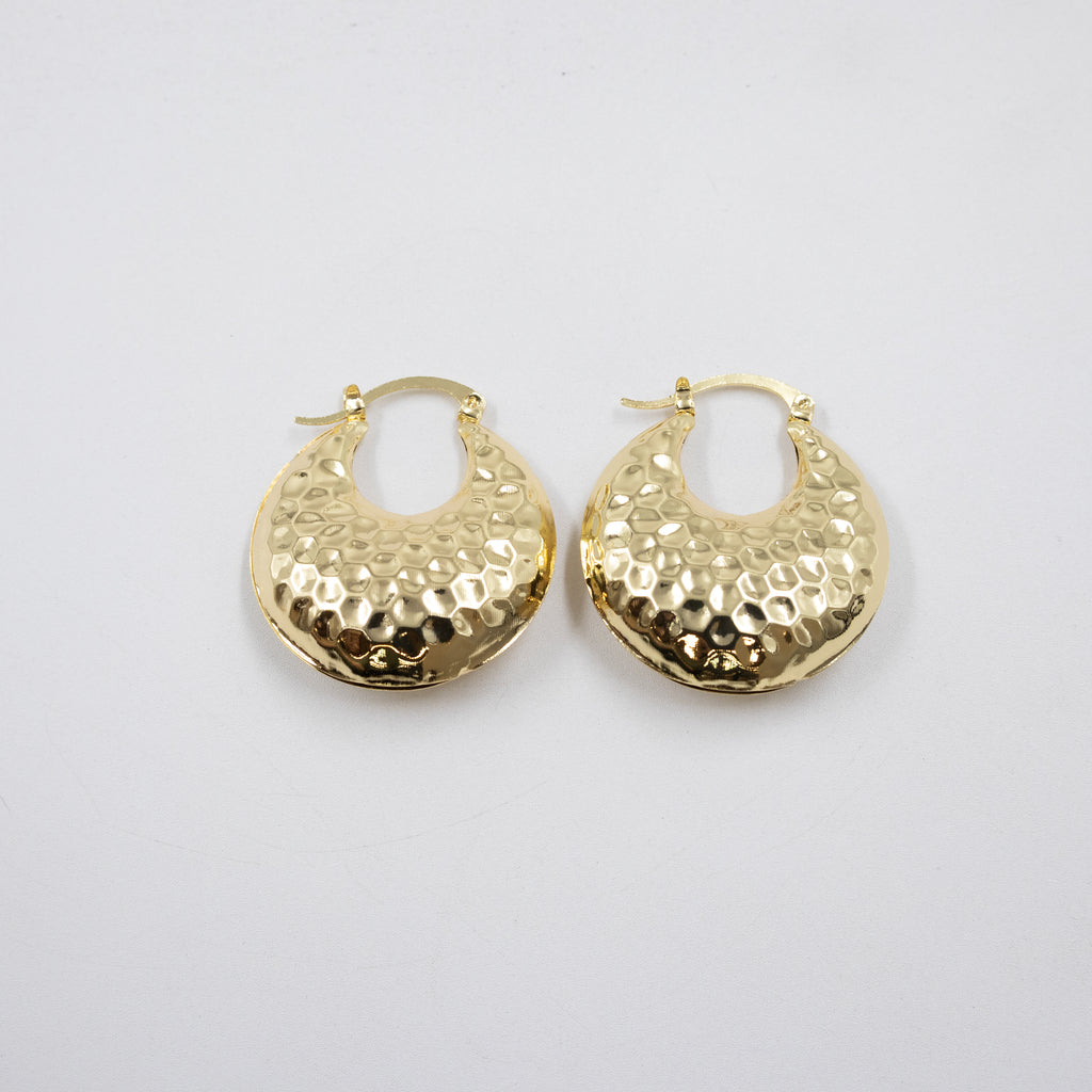 Aretes Dorados M1 Oro Laminado