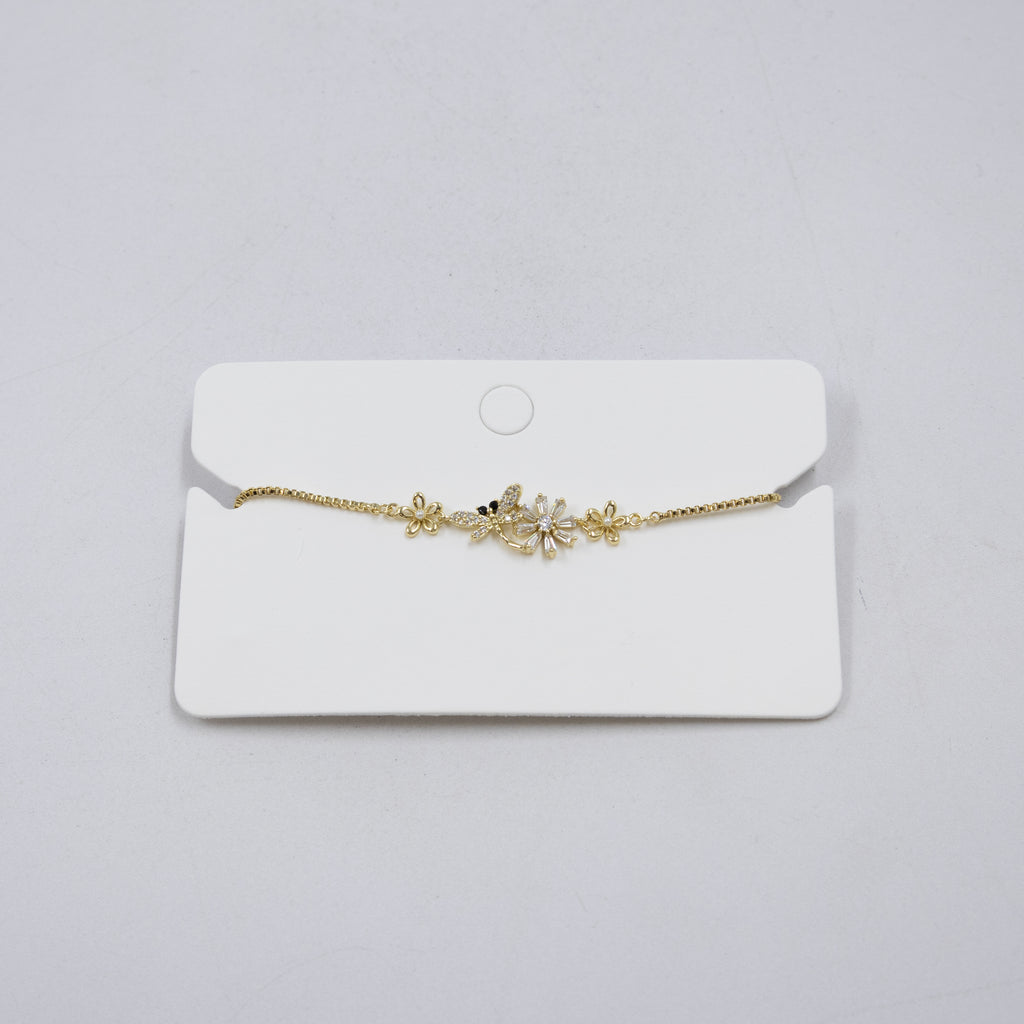 Pulsera Dorada Ansheli M24 Oro Laminado
