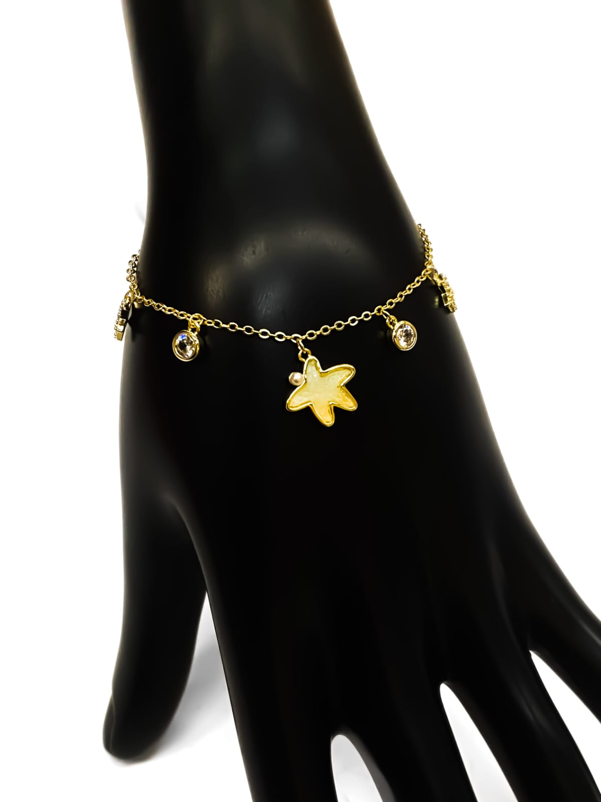 Pulsera Ansheli M10 Oro Laminado