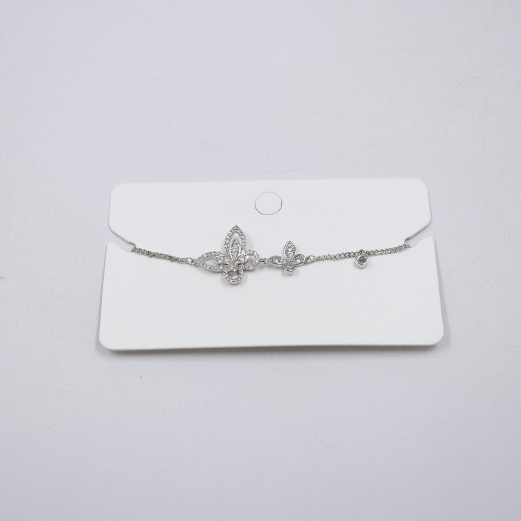 Pulsera Plateada Ansheli 39 Oro Laminado