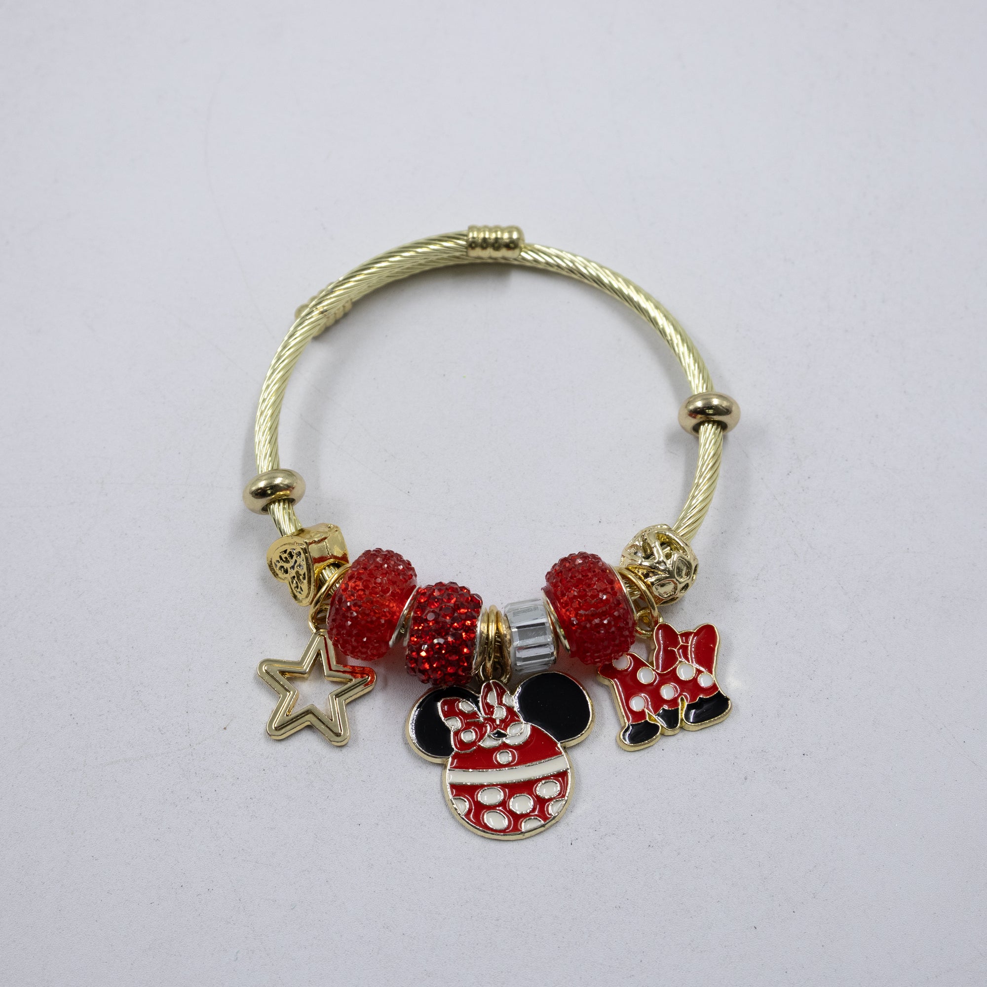 Pulsera tipo Pandora M8 Oro Laminado