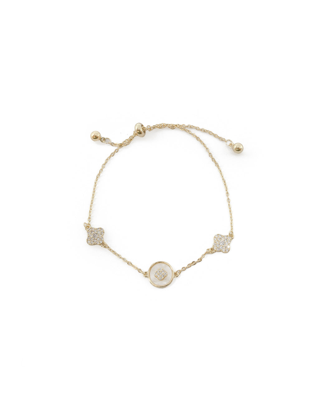 Pulsera Dorada Ansheli M16 - Oro Laminado