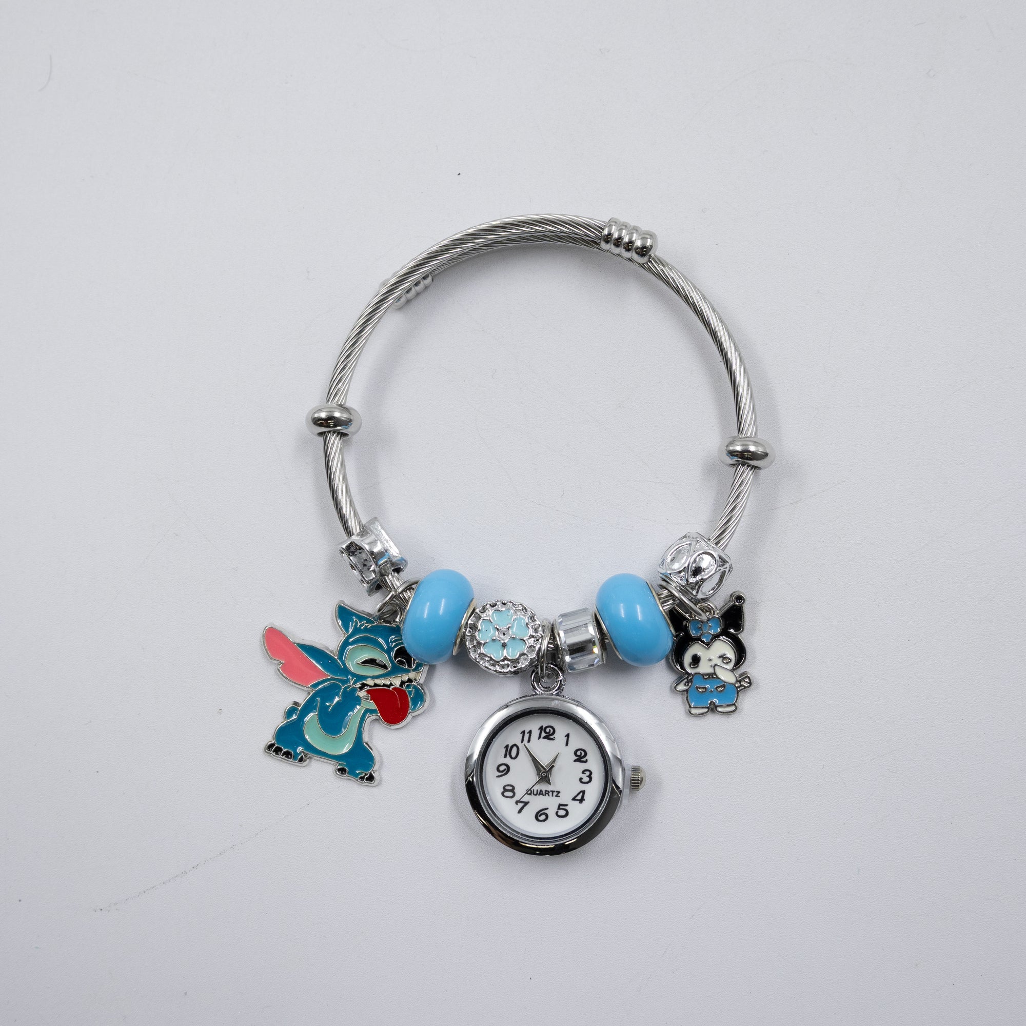 Pulsera tipo Pandora Plateadas M20 Oro Laminado