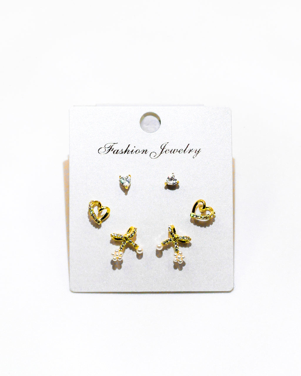 Set Aretes X3 - M9 Oro Laminado