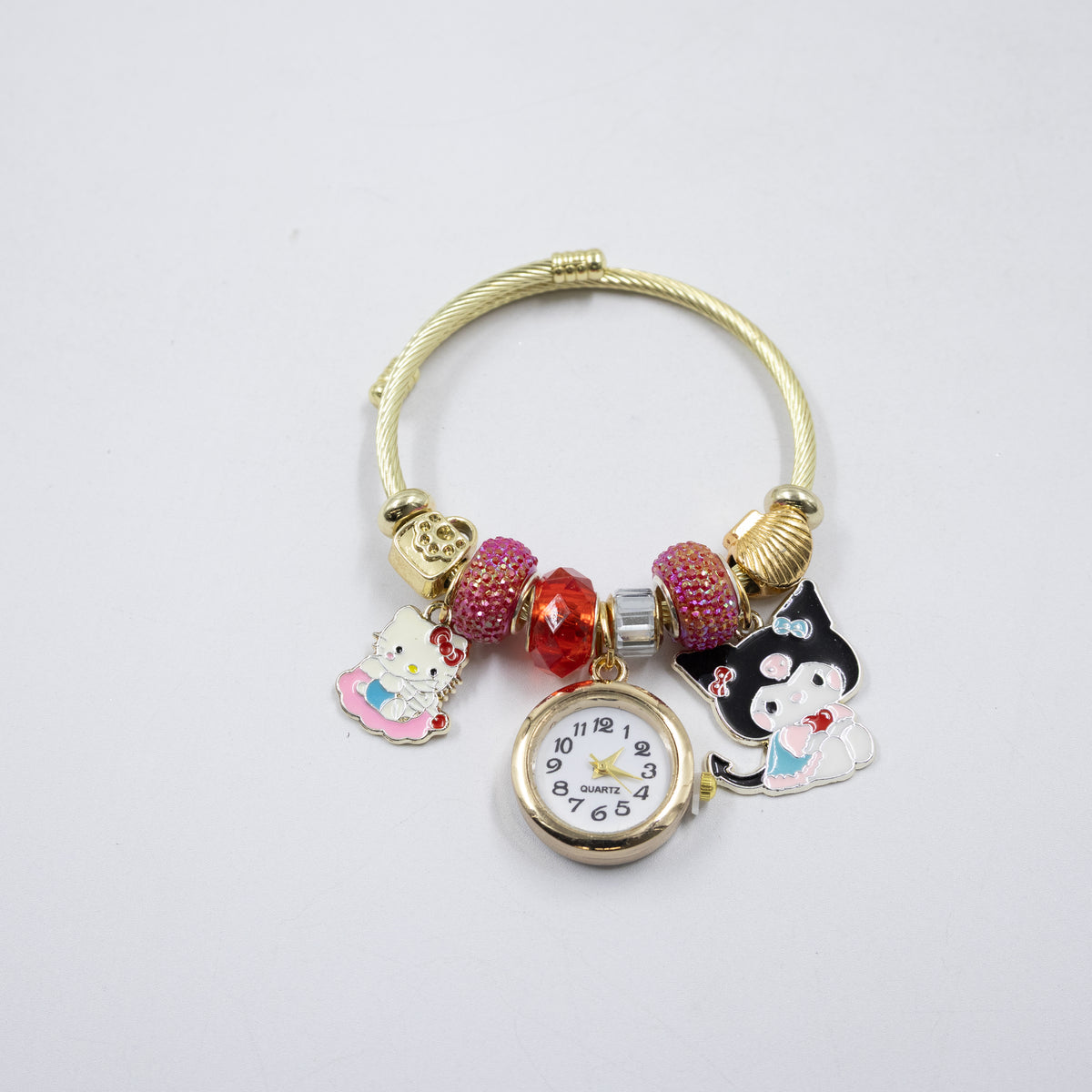 Pulsera tipo Pandora Dorados M15 Oro Laminado