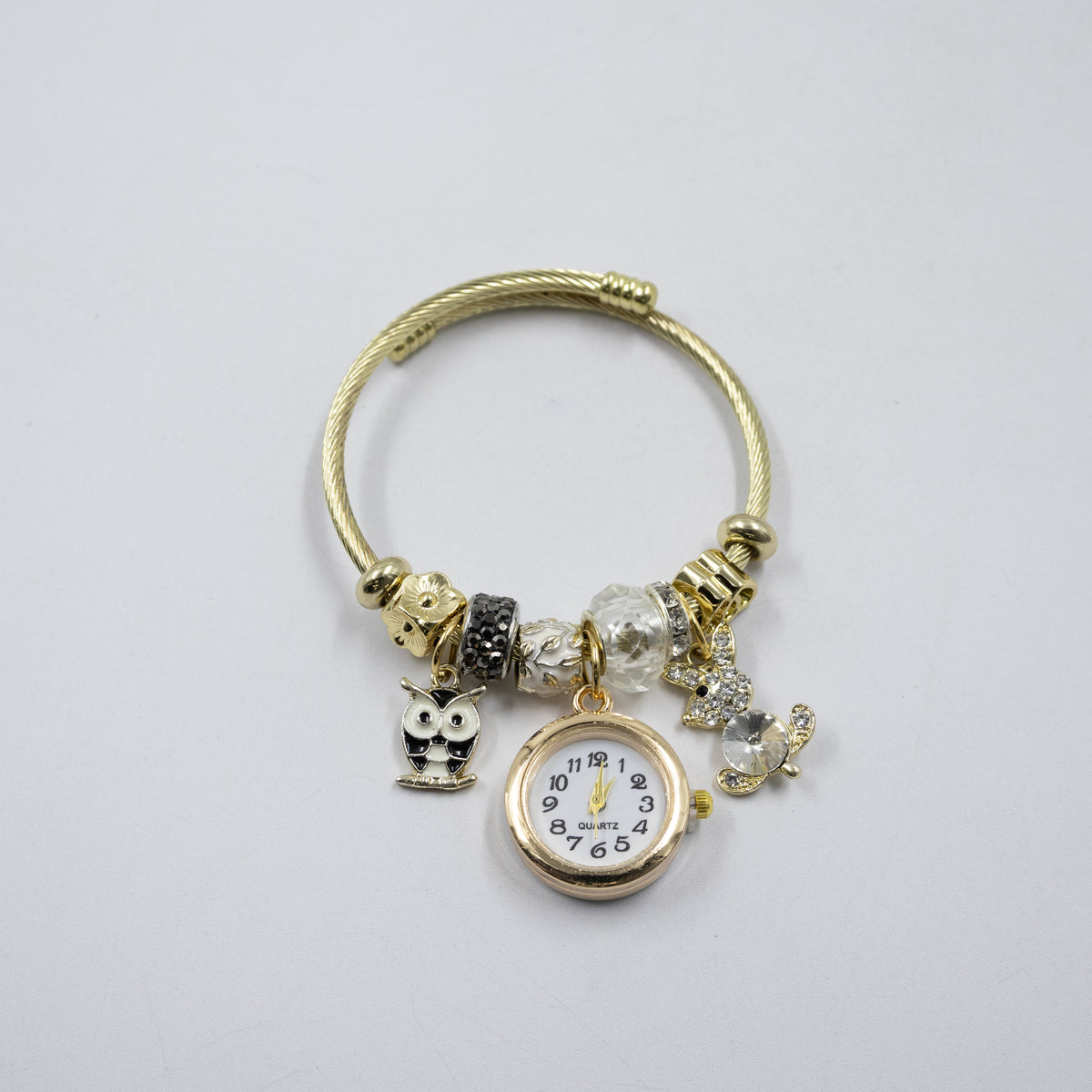 Pulsera tipo Pandora Dorados M23 Oro Laminado