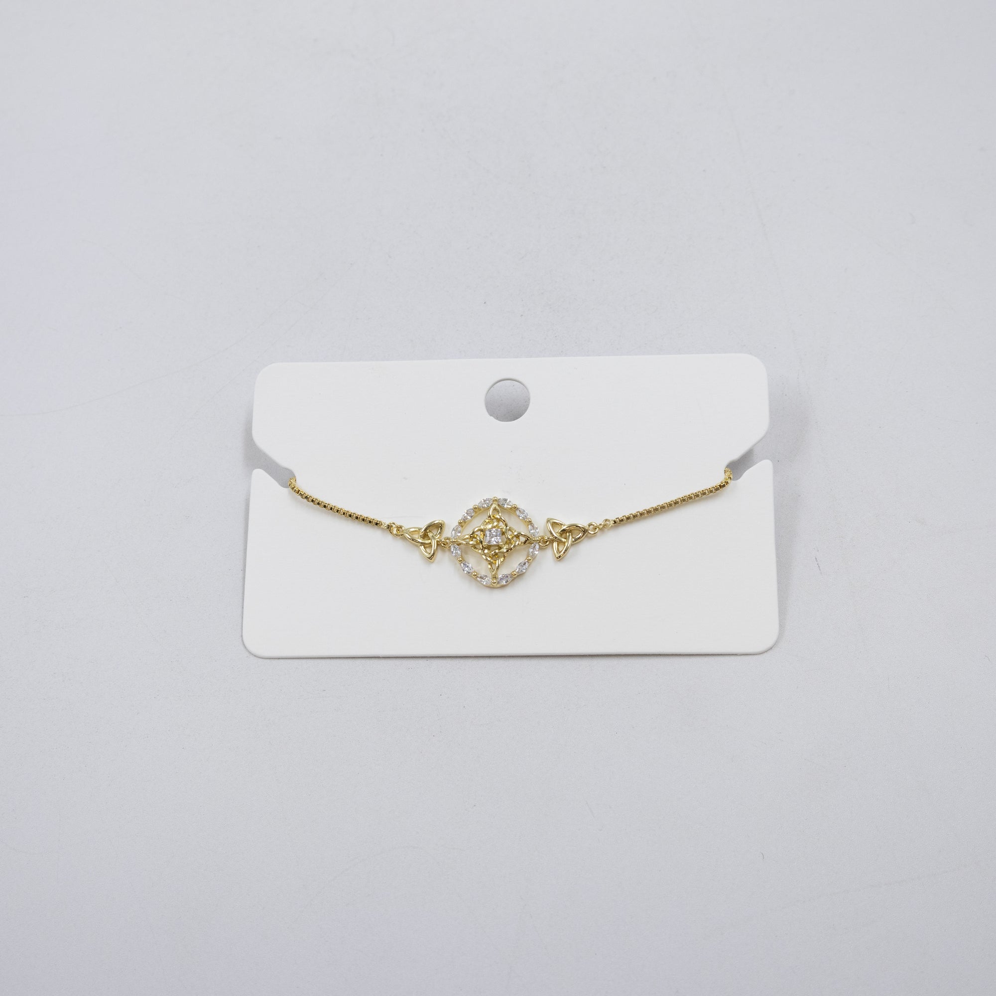 Pulsera Dorada Ansheli M23 Oro Laminado