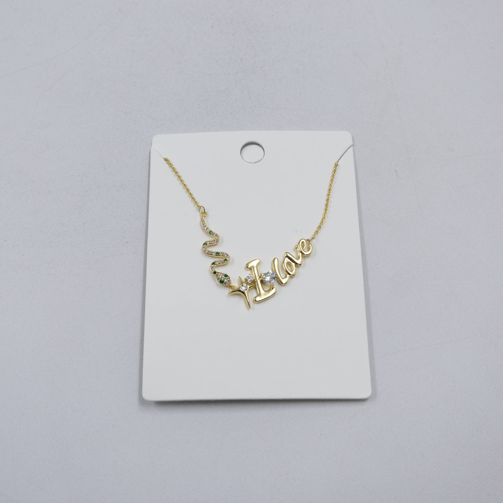 Collar Dorado Ansheli M42 Oro Laminado