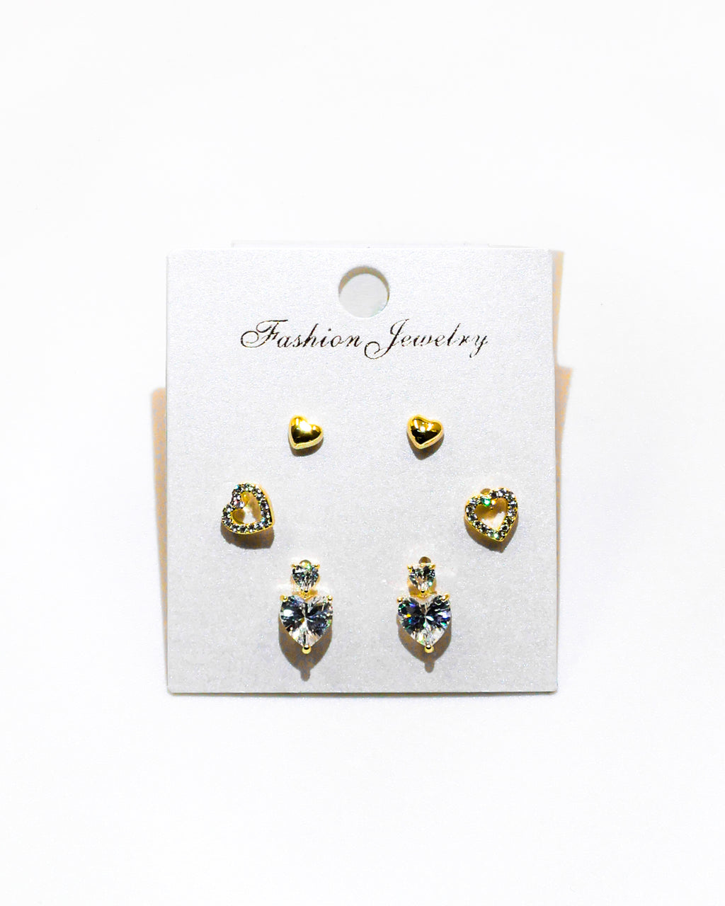 Set Aretes X3 - M8 Oro Laminado