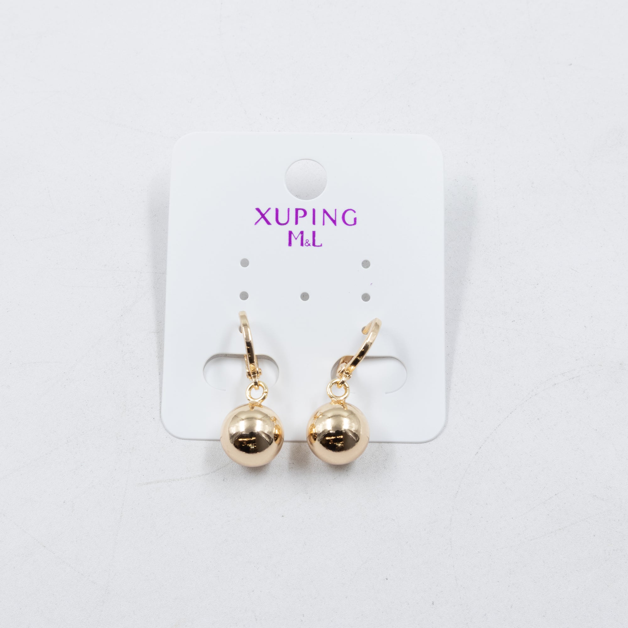 Aretes Xuping Dorados M11 Oro Laminado