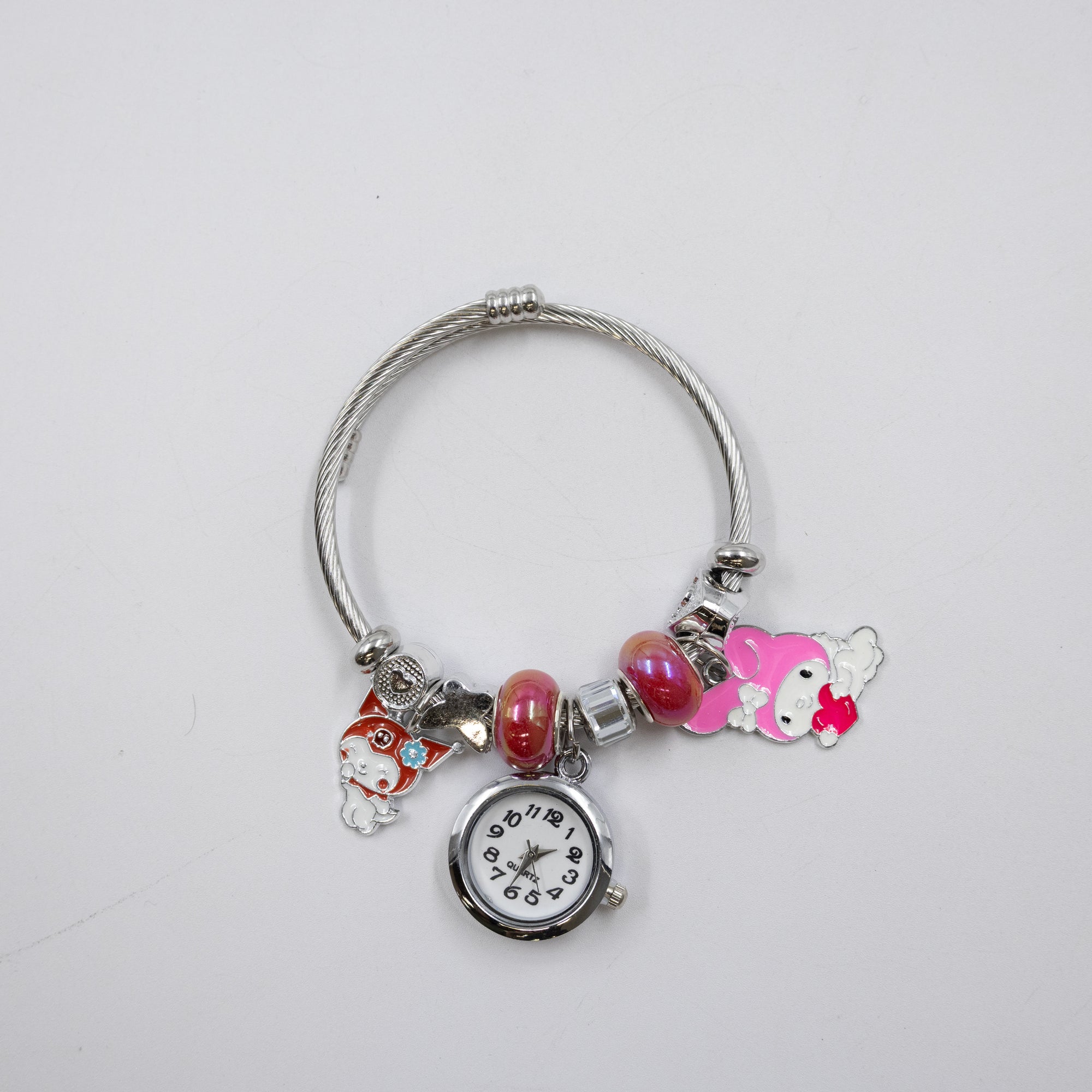 Pulsera tipo Pandora Plateadas M15 Oro Laminado