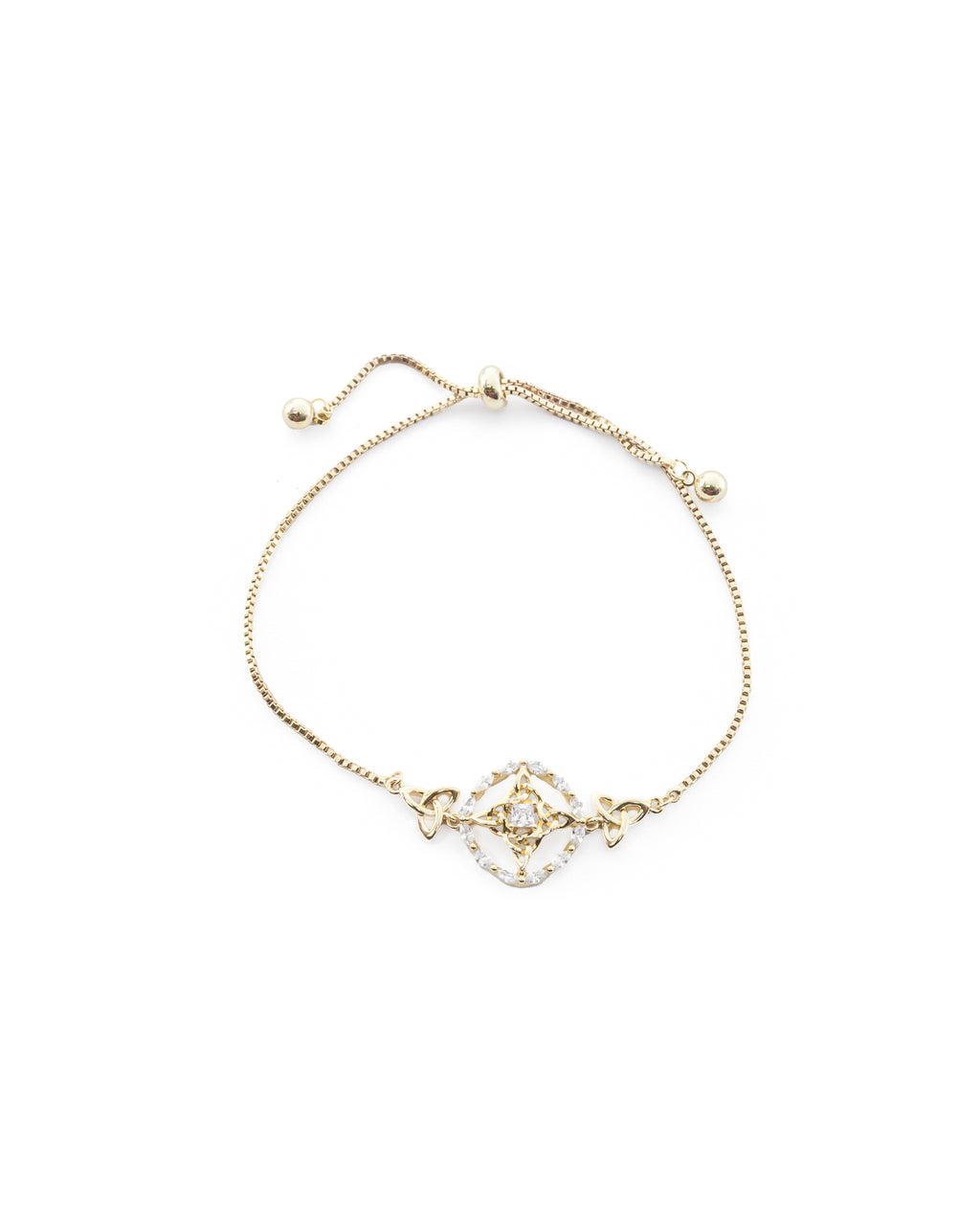Pulsera Dorada Ansheli M14 - Oro Laminado