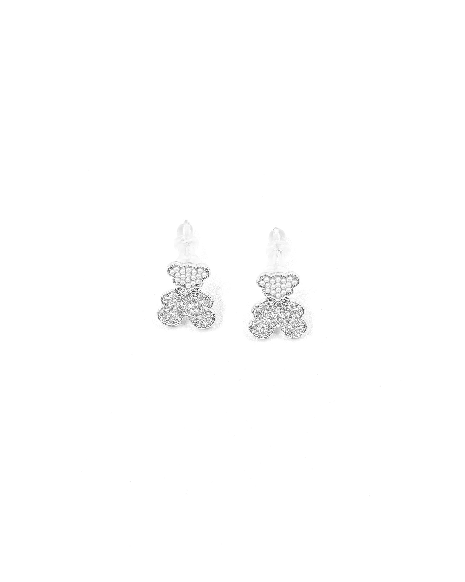 Aretes Largos Ansheli Plateados M16 Oro Laminado