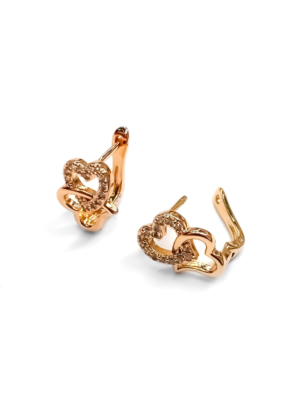 ARETES HUGGIES M9 - ORO LAMINADO