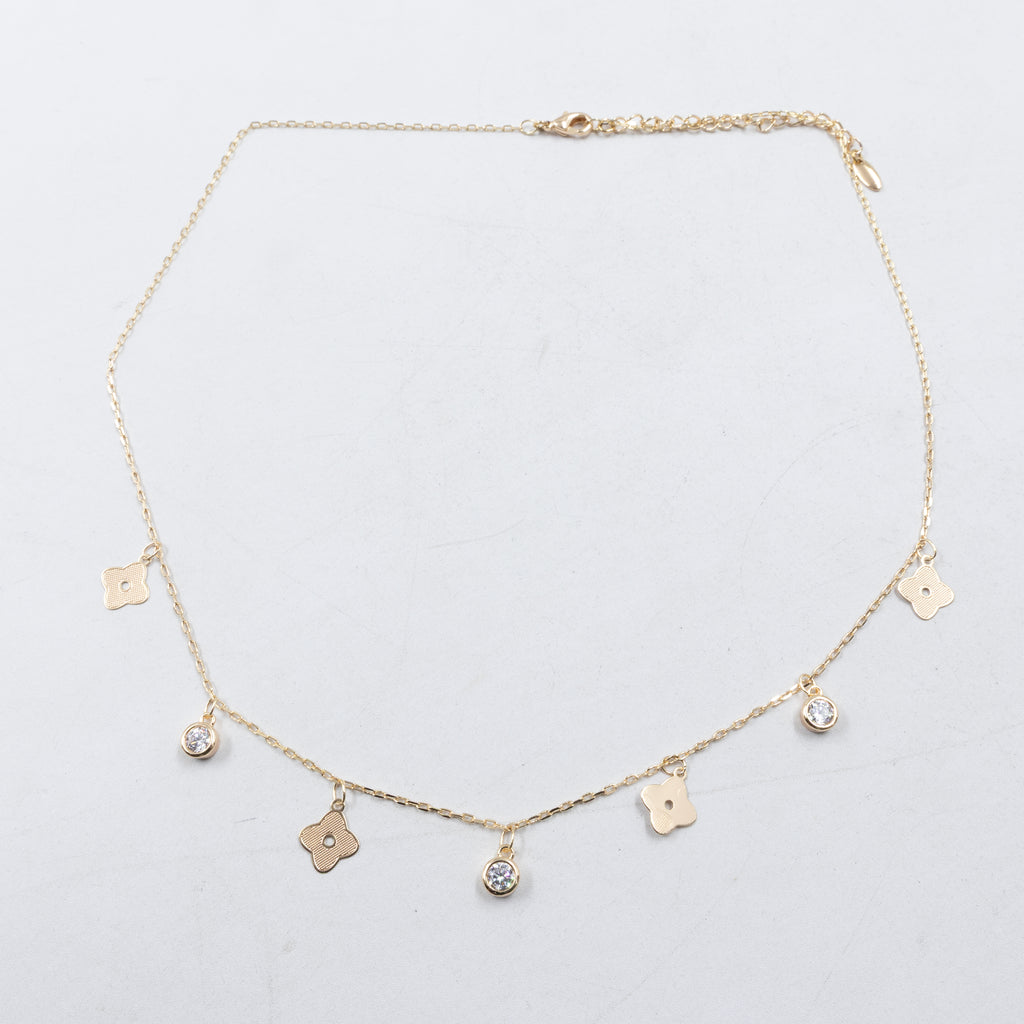 Collar Oro Rosado M4 Oro Laminado