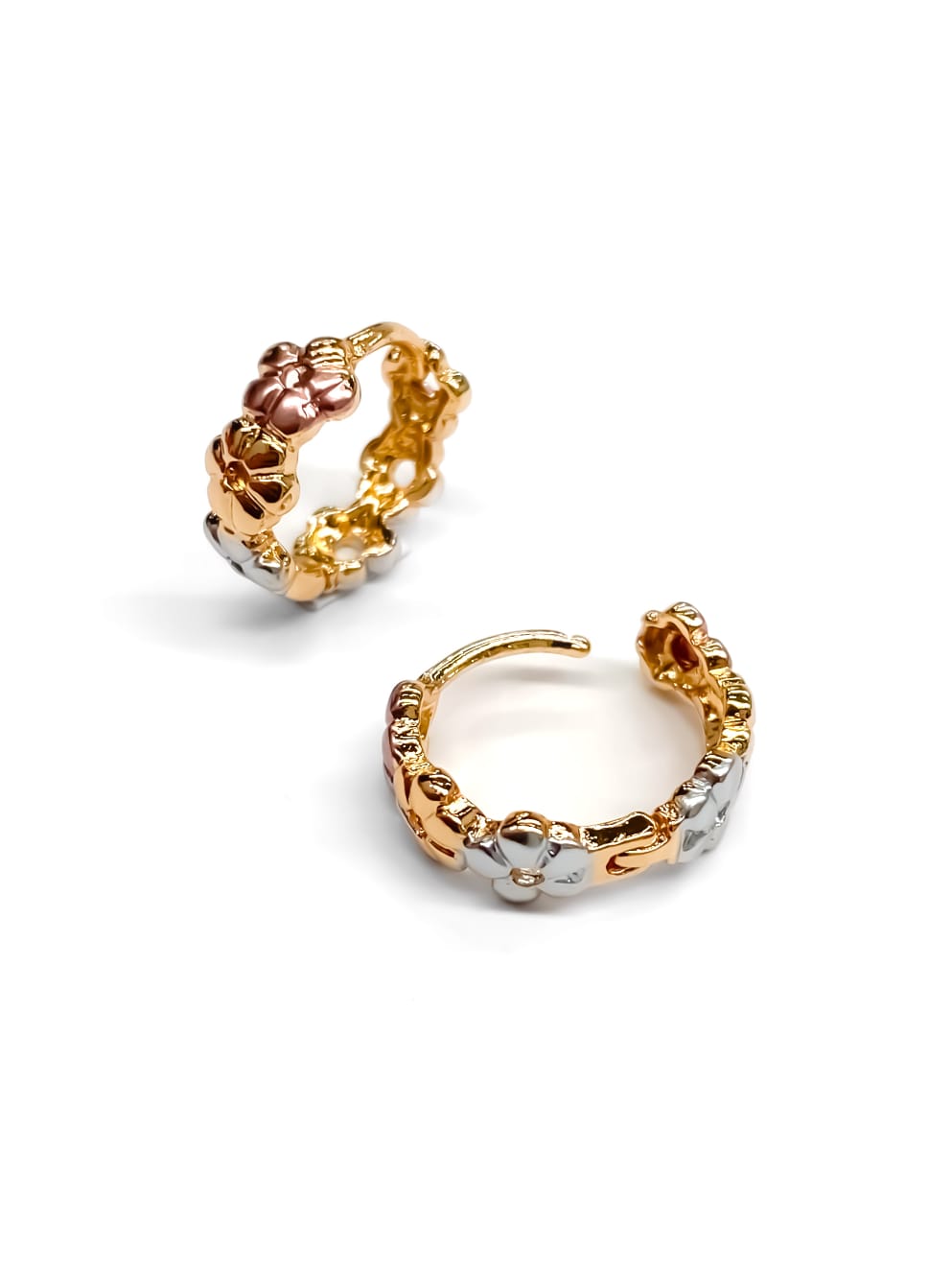 ARETES HUGGIES M15 - ORO LAMINADO