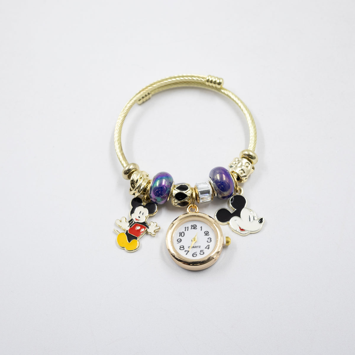Pulsera tipo Pandora Dorados M18 Oro Laminado