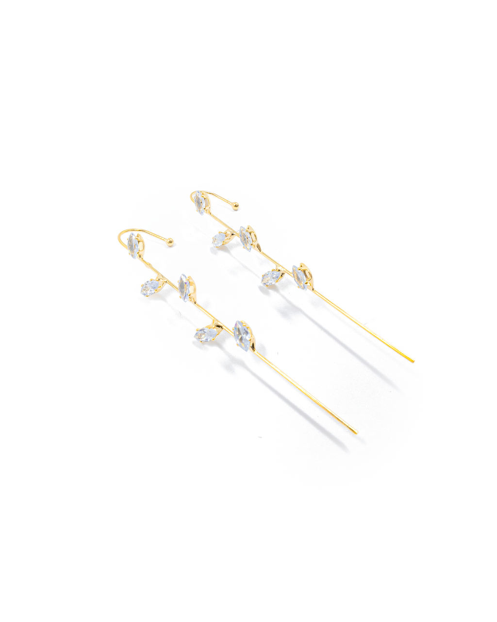 Aretes Violadores Dorados M1 Oro Laminado
