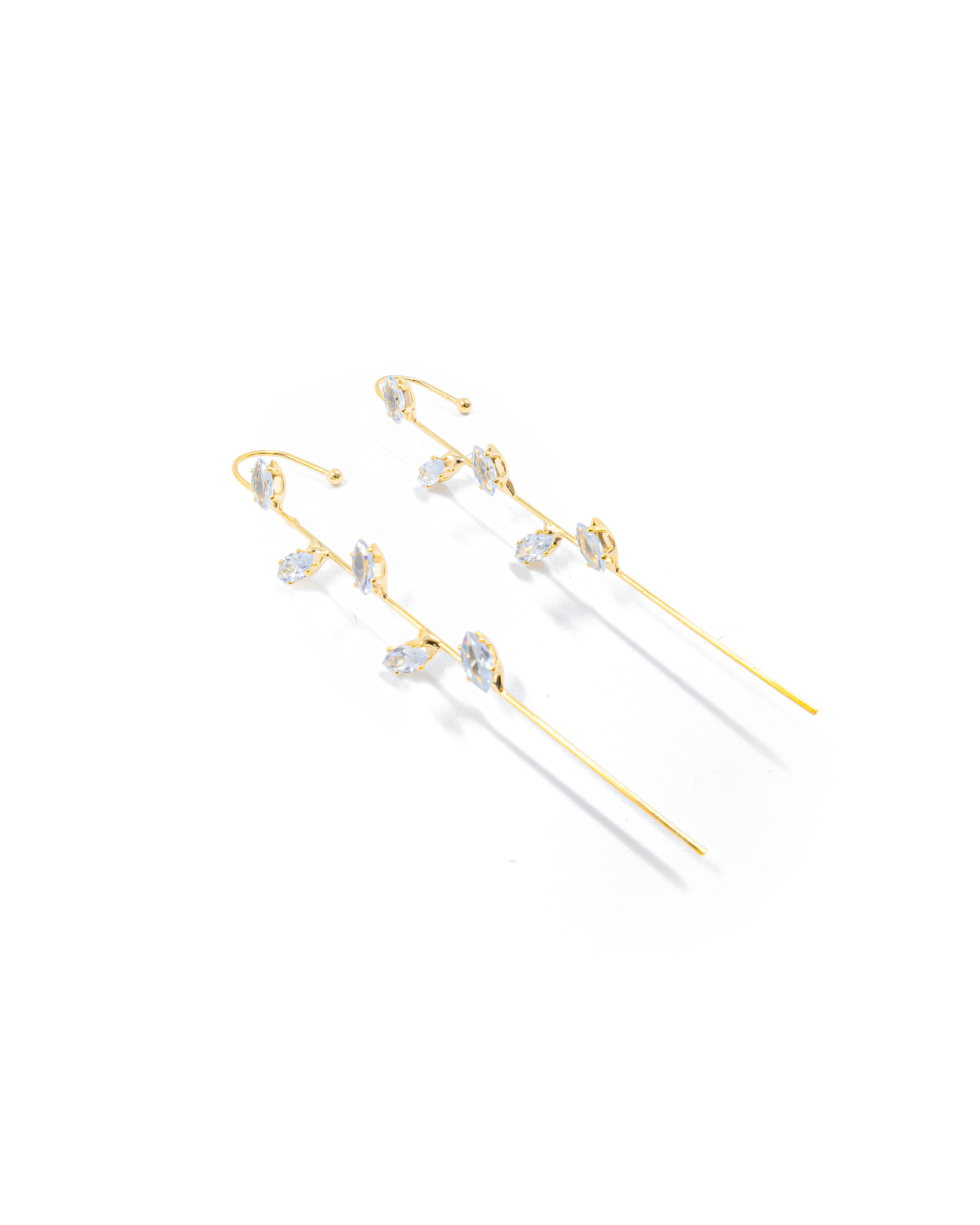 Aretes Violadores Dorados M1 Oro Laminado