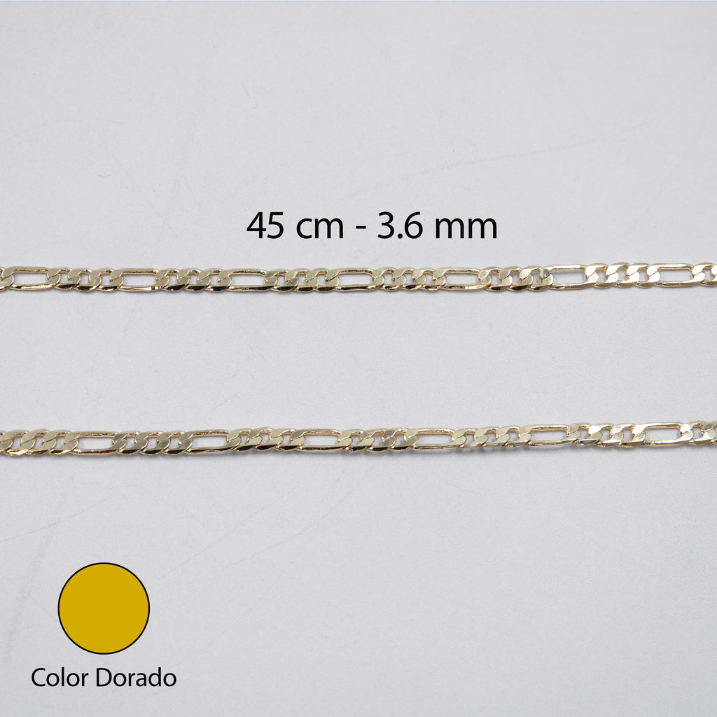 Cadenas Doradas Cartier de 45 cm M1 Oro Laminado