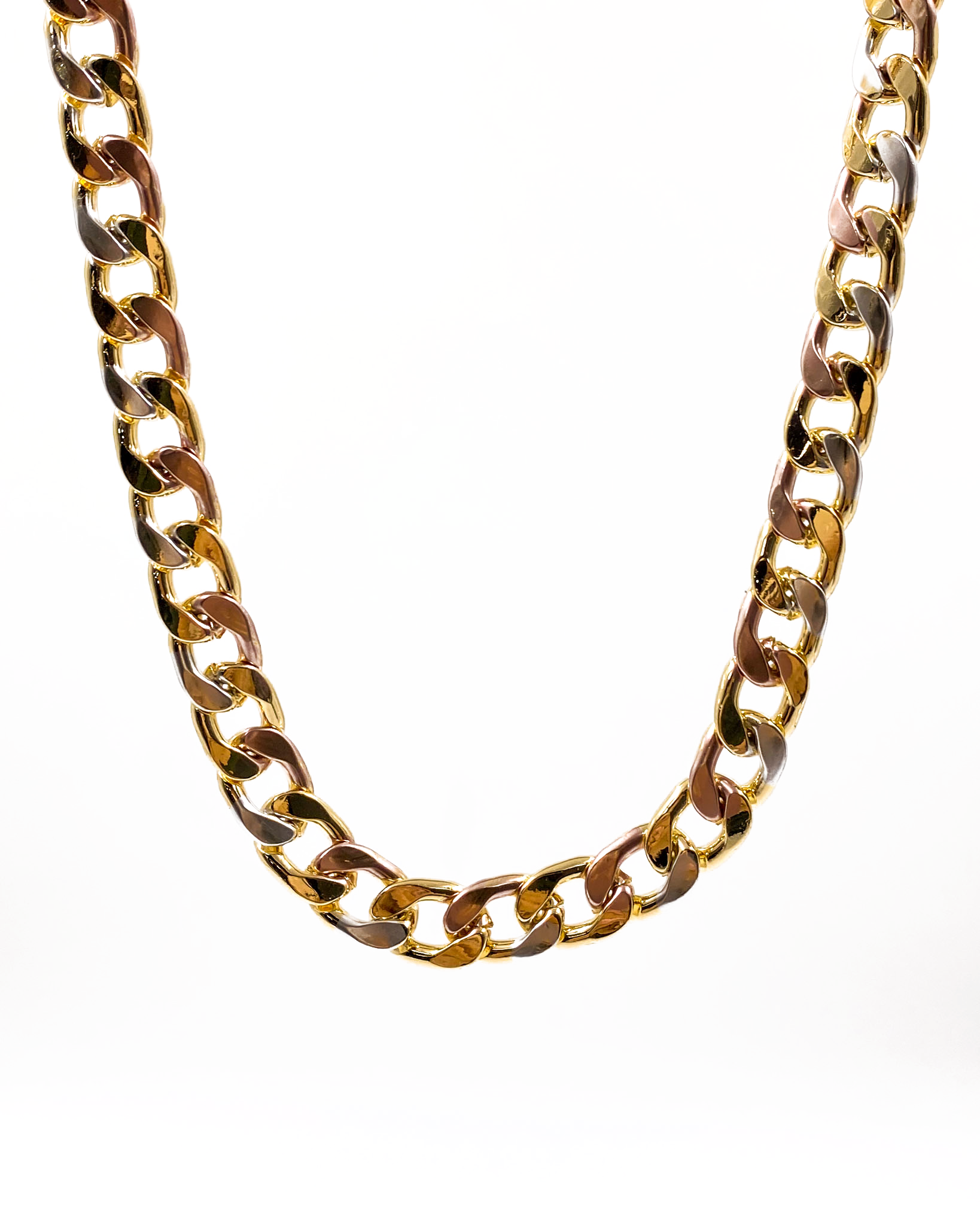 Cadena de eslabones - M5 Oro Laminado