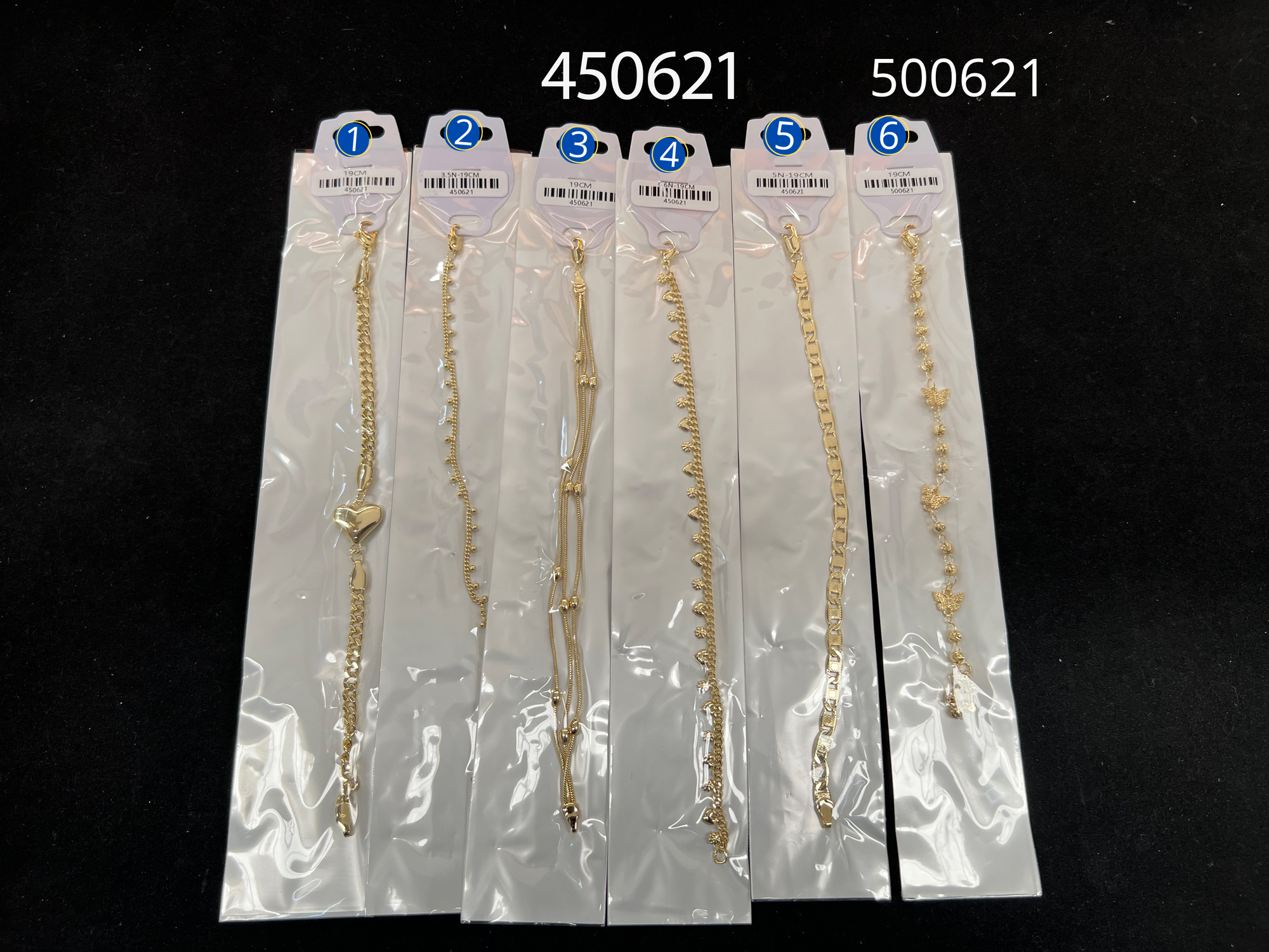 [07/JULIO/26] Pulseras Doradas M20 Oro Laminado