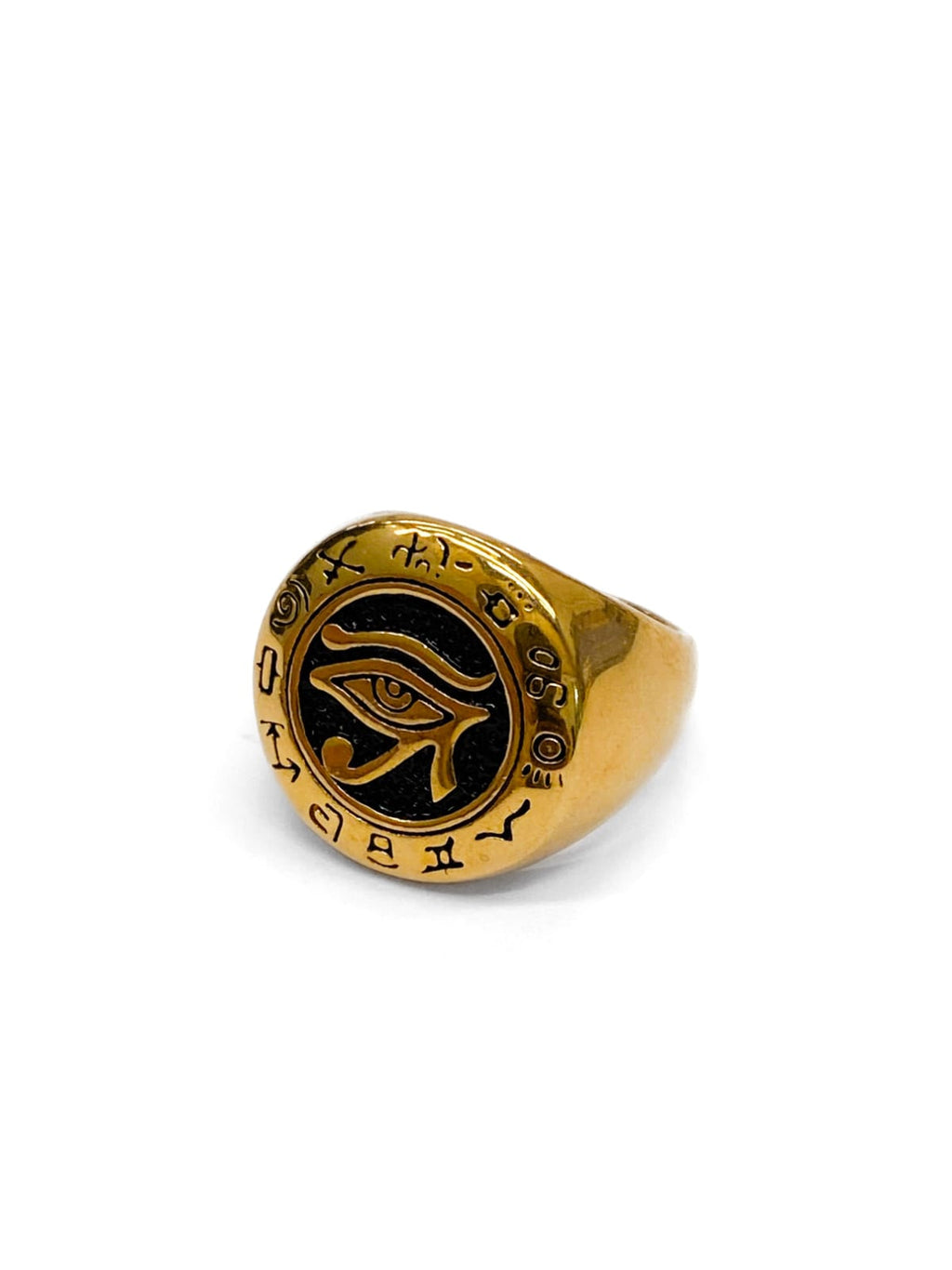 Anillo Dorado y Plateado M9 Acero Inoxidable