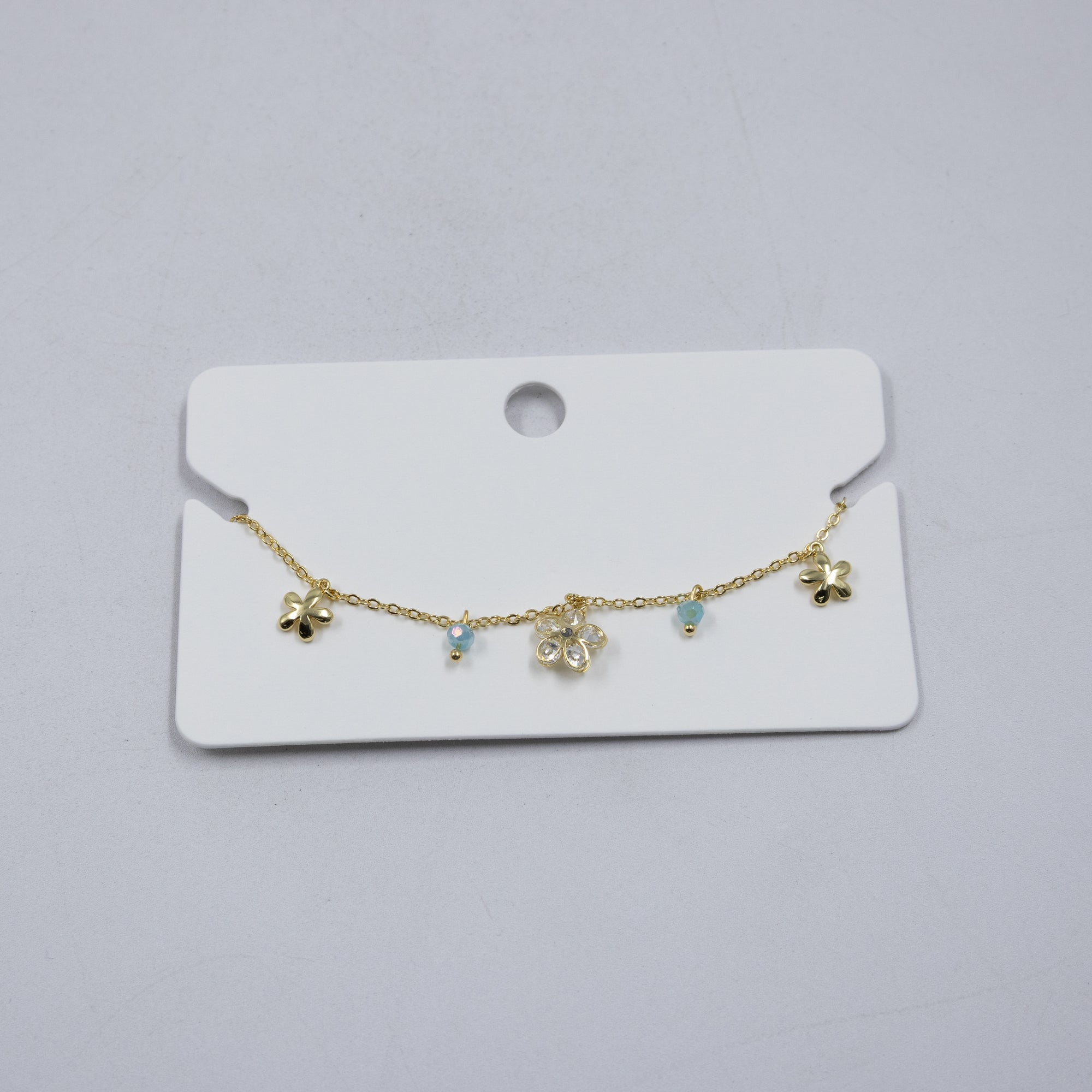 Pulsera Dorada Ansheli M4 Oro Laminado