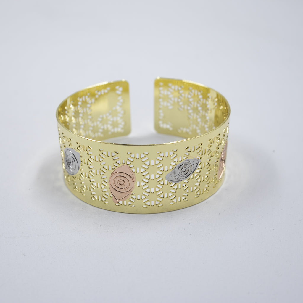 Brazalete Dorado M1 Oro Laminado