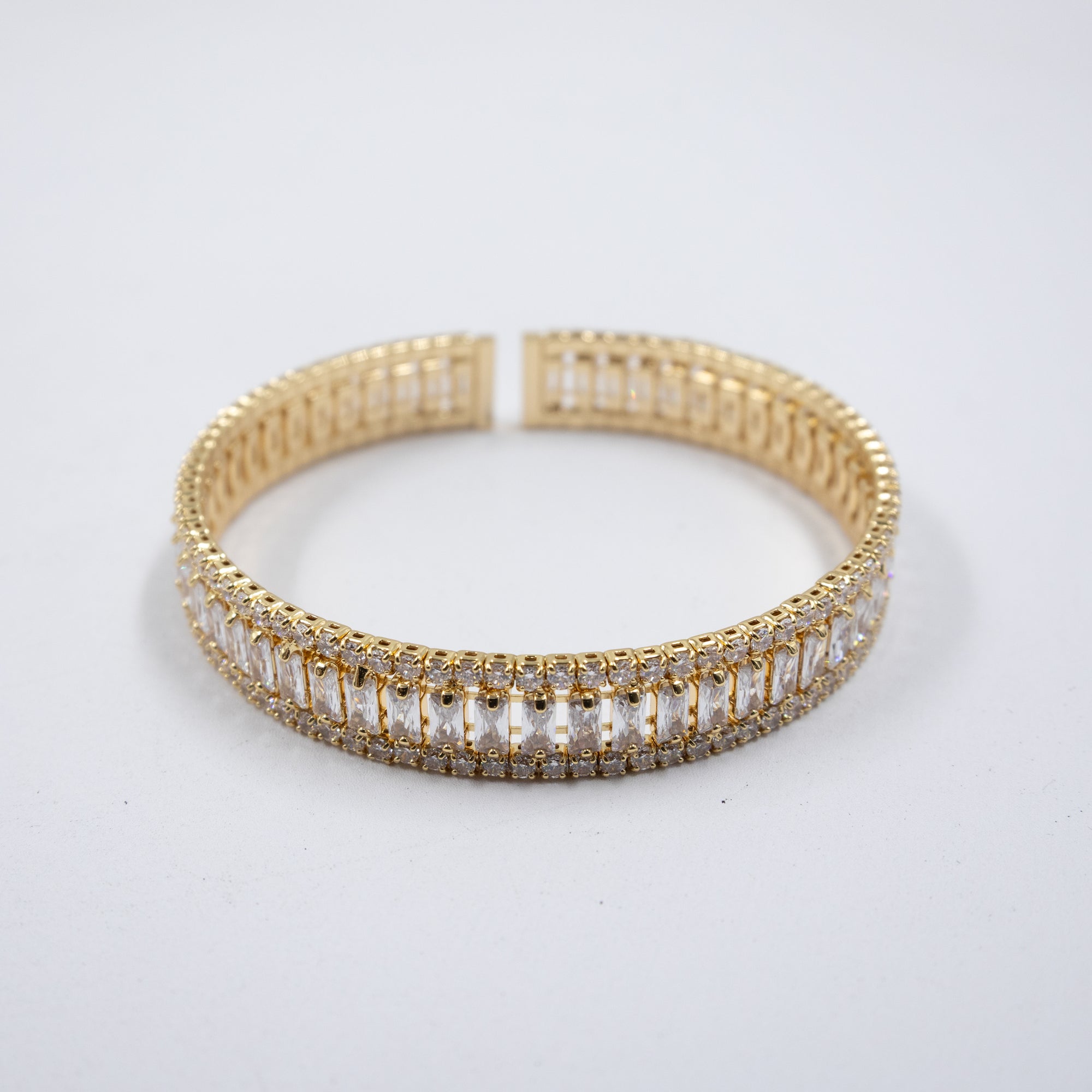 Pulseras Doradas con Piedras M1 Oro Laminado