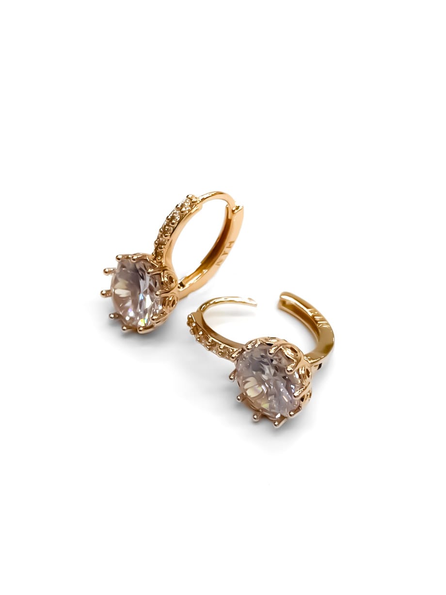 ARETES HUGGIES M7 - ORO LAMINADO