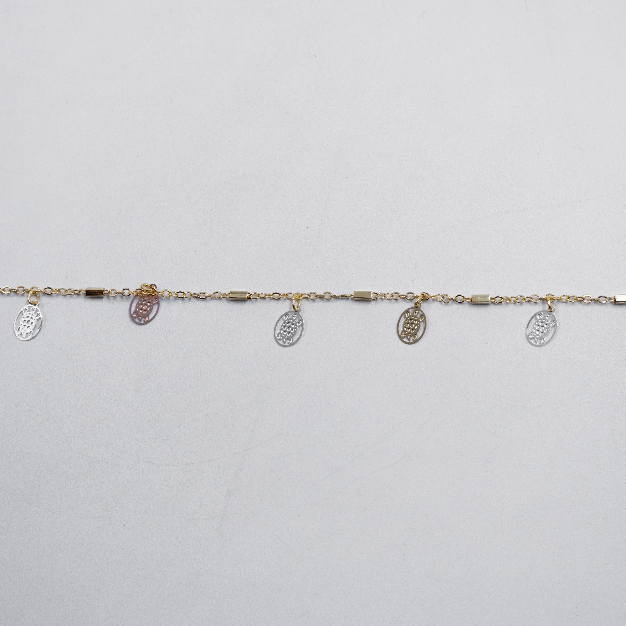 Pulseras de Tres colores M2 Oro Laminado