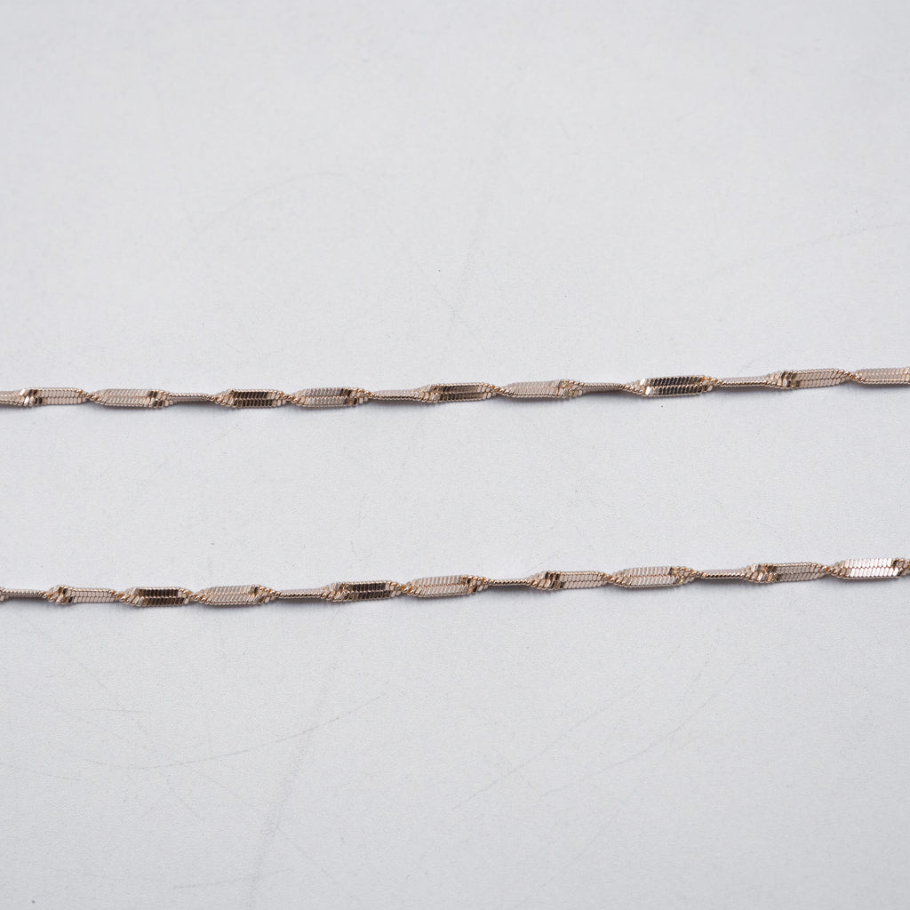 Cadenas Xuping Oro Rosado M1 Oro Laminado