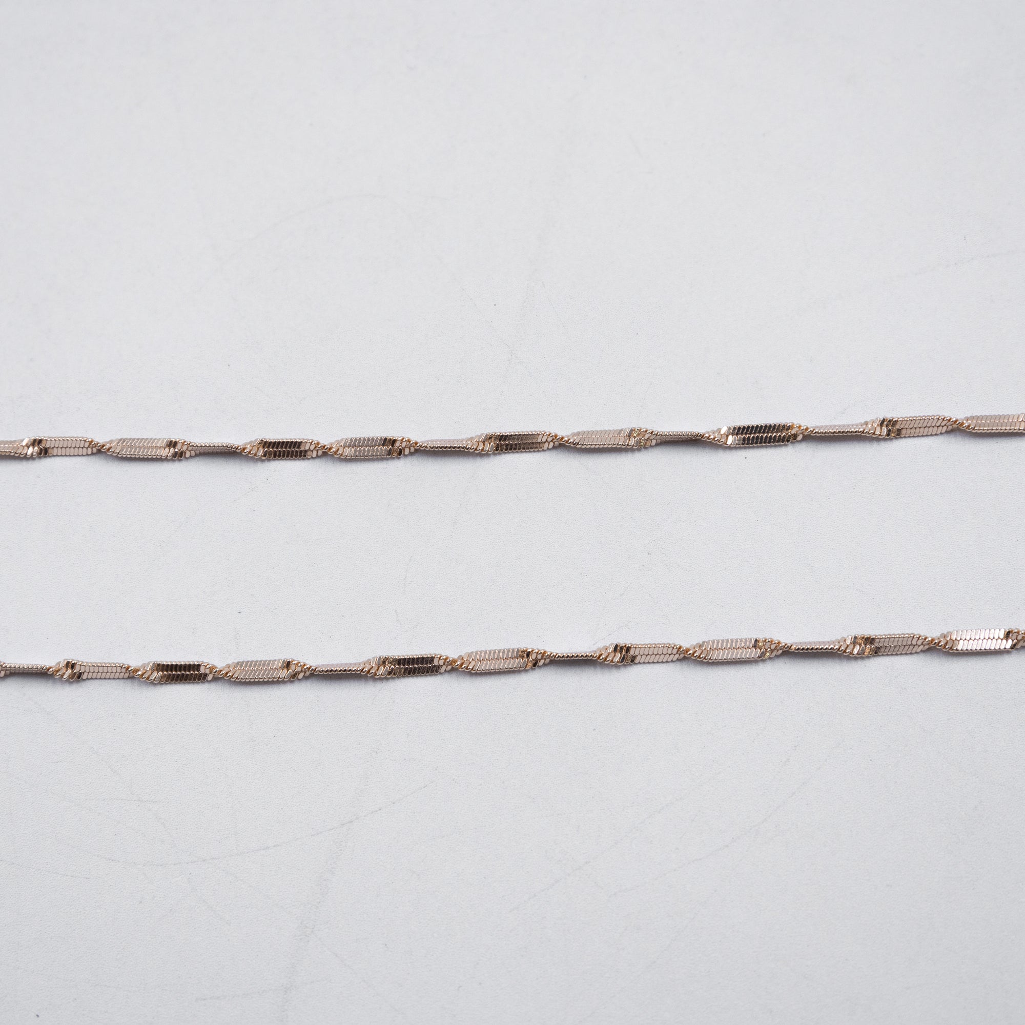 Cadenas Xuping Oro Rosado M1 Oro Laminado