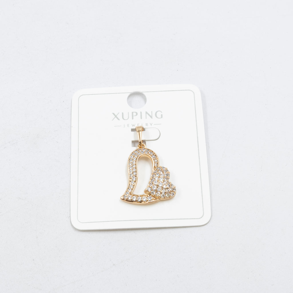Dijes Xuping con Piedras M3 Oro Laminado