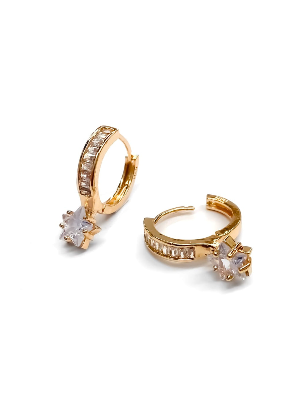 ARETES HUGGIES M14 - ORO LAMINADO