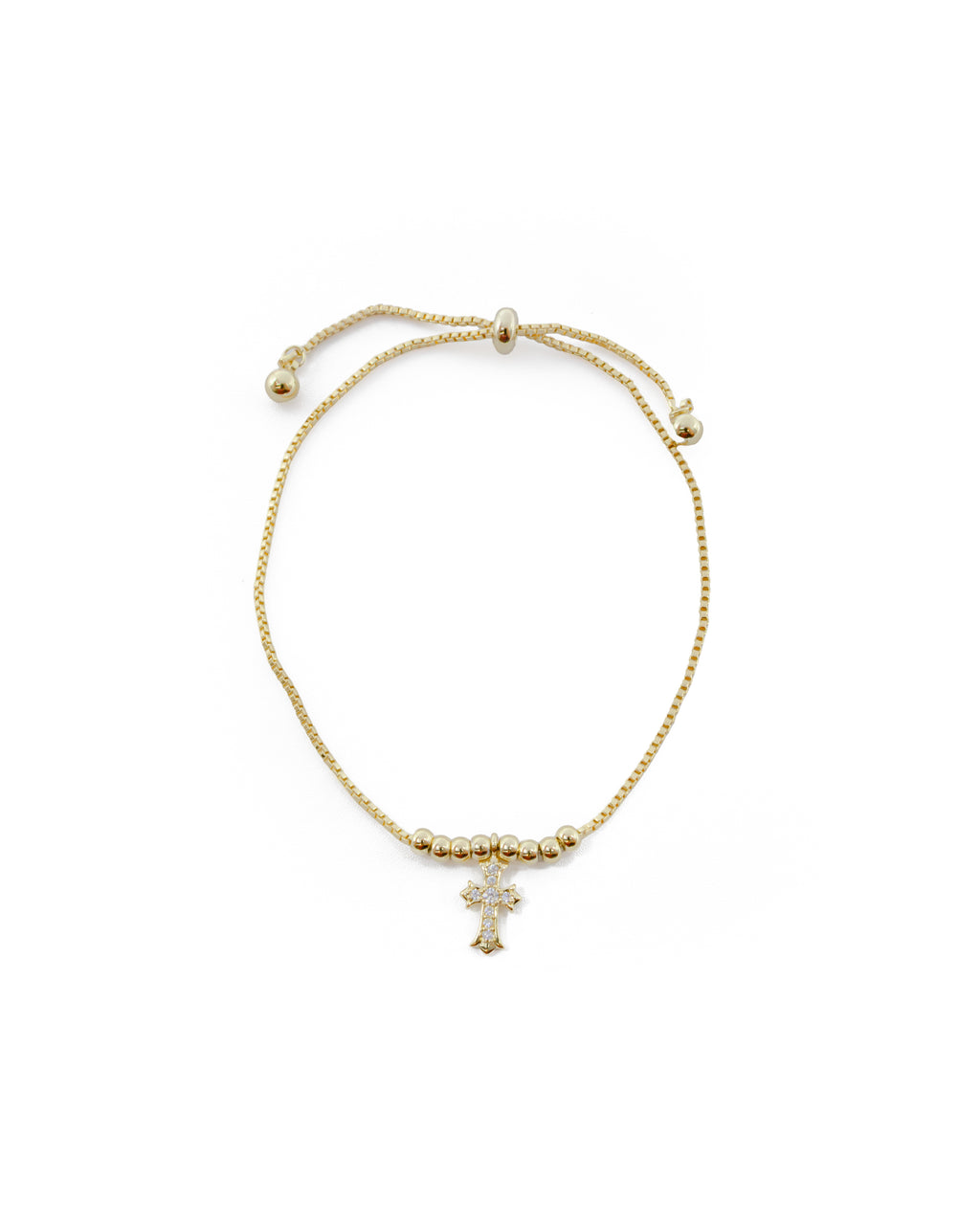 Pulsera Dorada Ansheli M5 - Oro Laminado