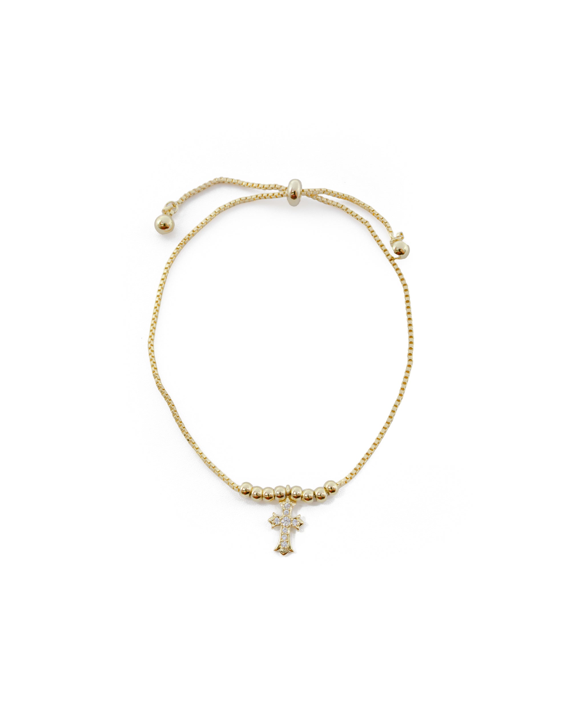 Pulsera Dorada Ansheli M5 - Oro Laminado