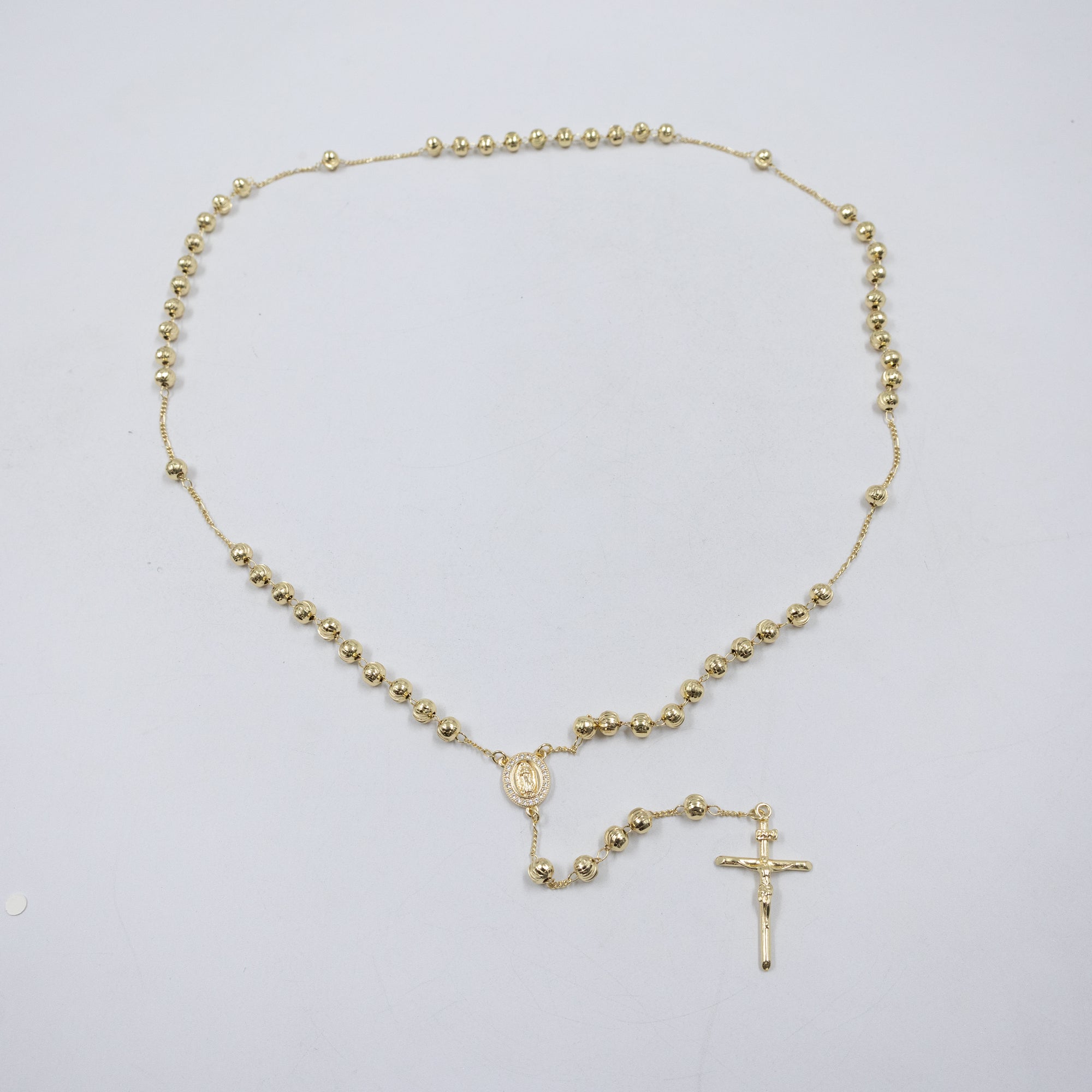 Collar Dorado Religioso M3 Oro Laminado