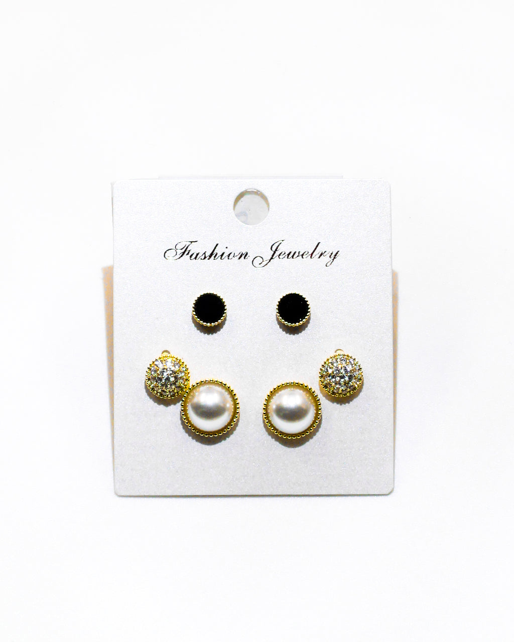 Set Aretes X3 - M5 Oro Laminado