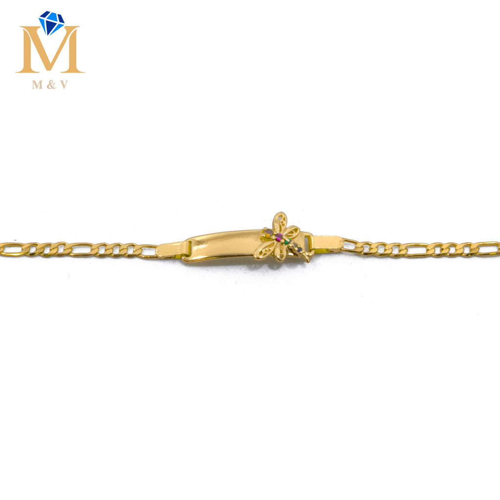 Pulseras Doradas M1 Oro Laminado